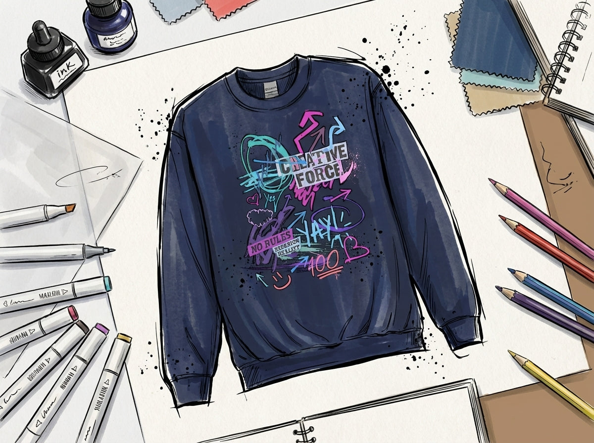 Creative Force Youth Crewneck Sweatshirt