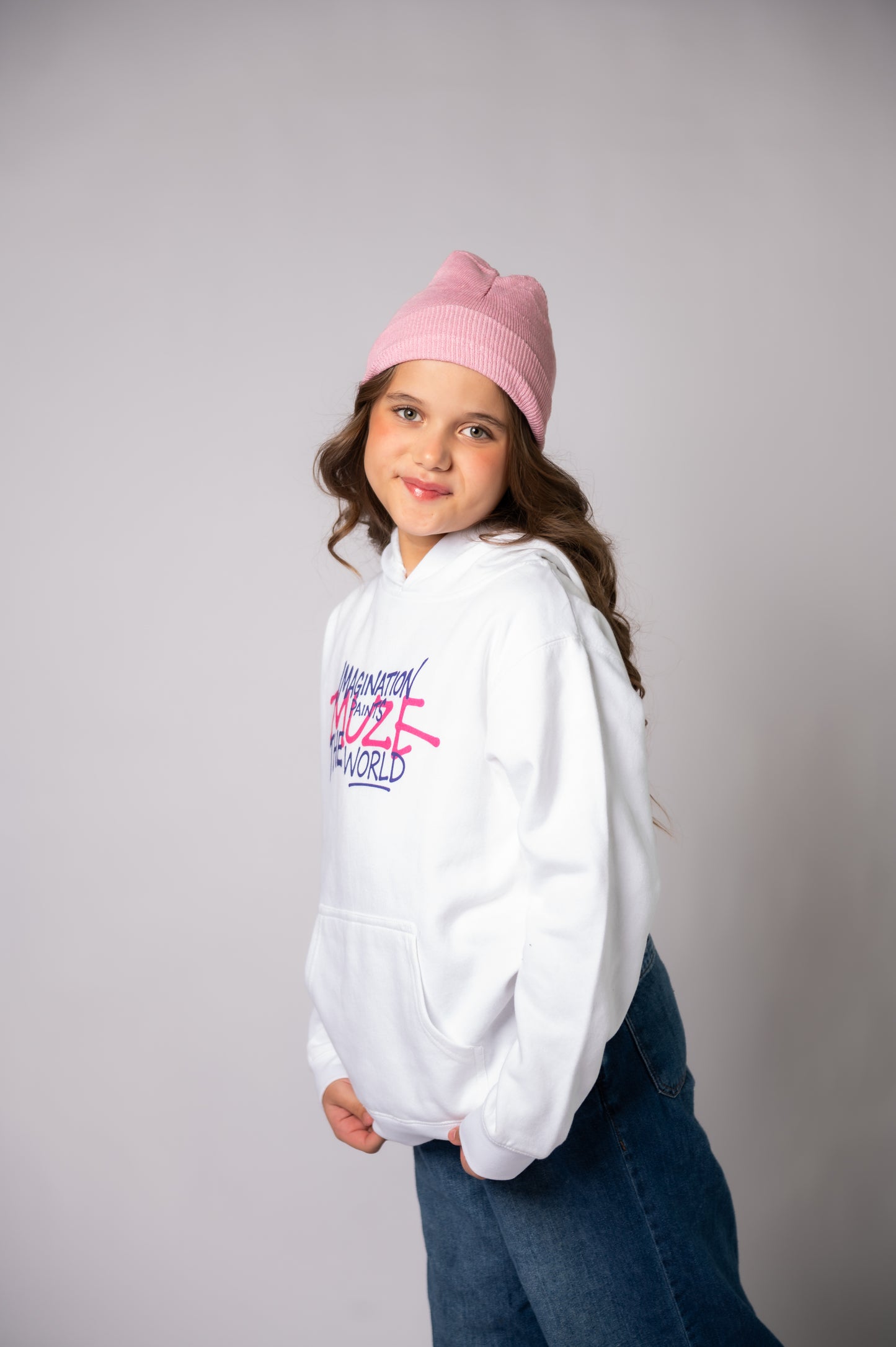 Imagination Paints the World Kids Hoodie