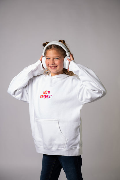 Full Volume Embroidered Kids Hoodie