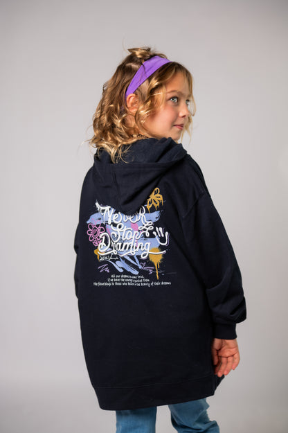 Never Stop Dreaming Kids Hoodie