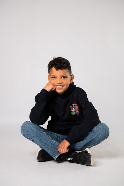 CTRL Alt Create Embroidered Kids Hoodie