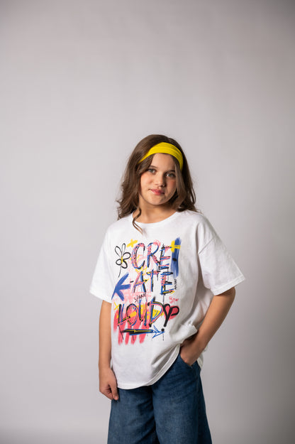 Create Loud Youth Classic Tee