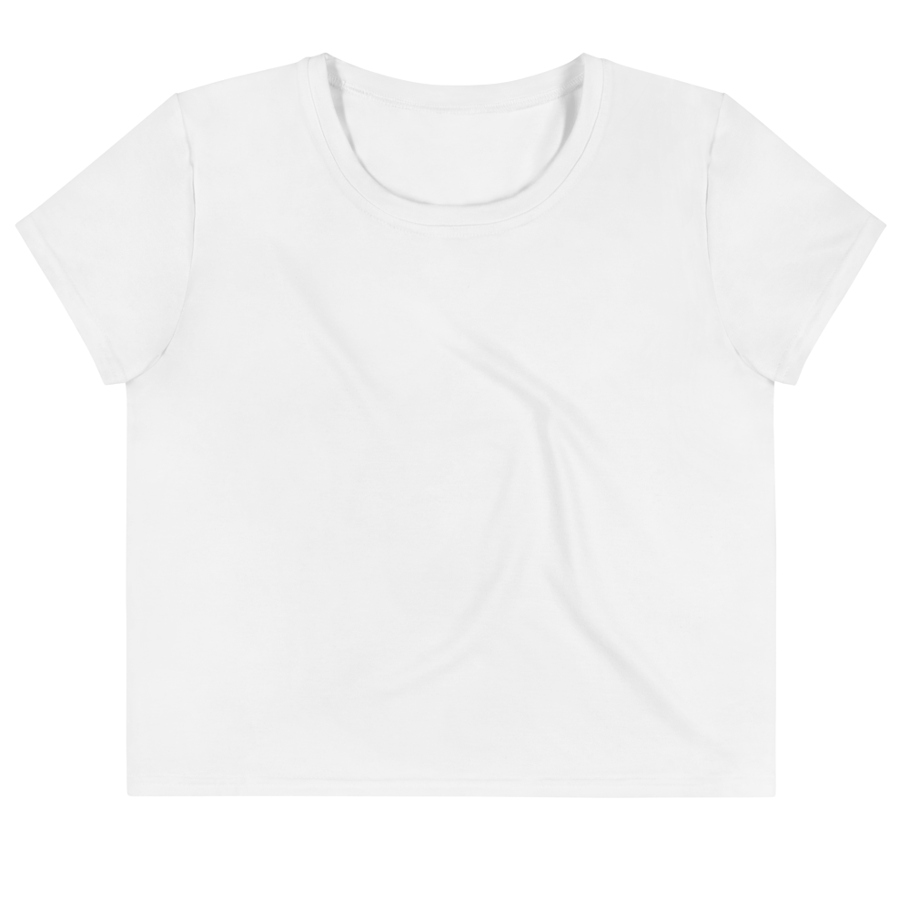 All-Over Print Crop Tee