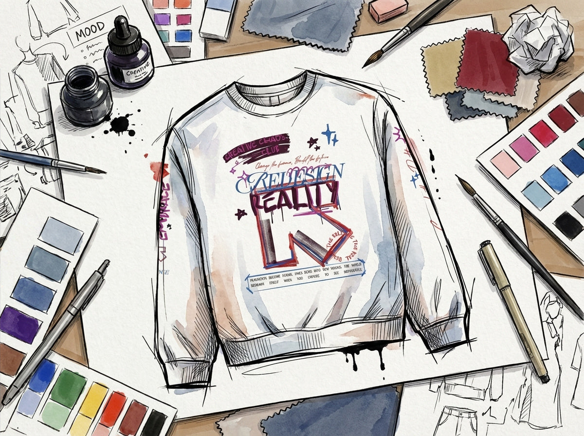 Redesign Reality Youth Crewneck Sweatshirt