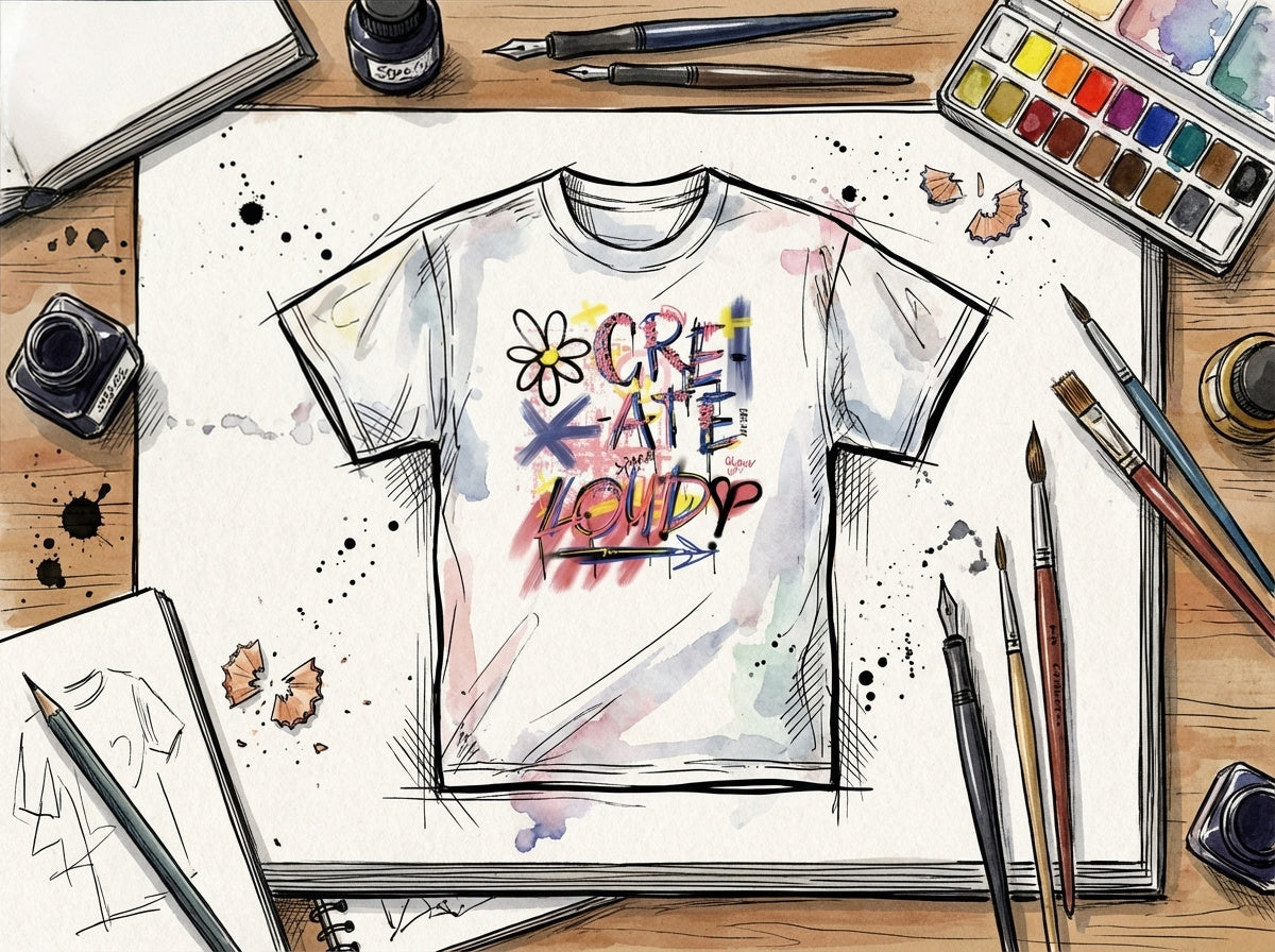 Create Loud Youth Classic Tee