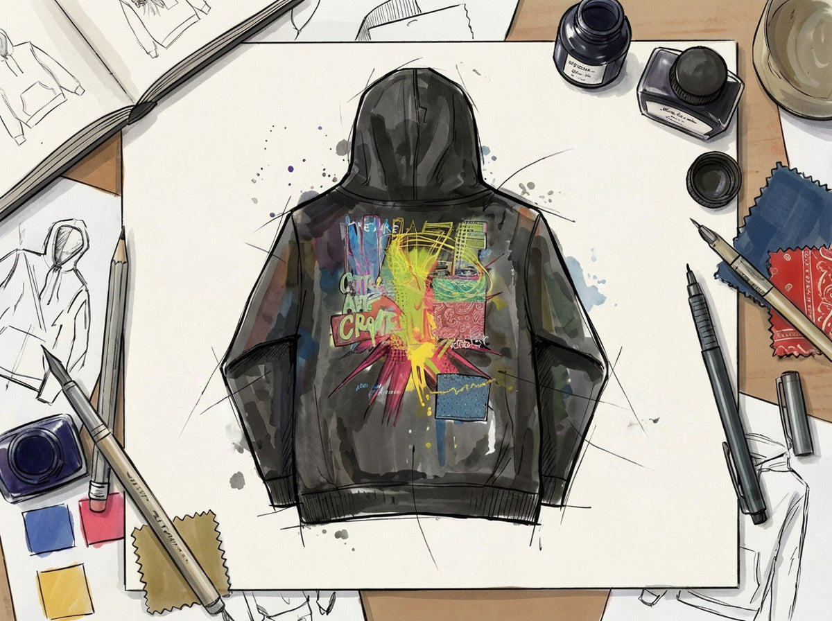 CTRL Alt Create Embroidered Kids Hoodie
