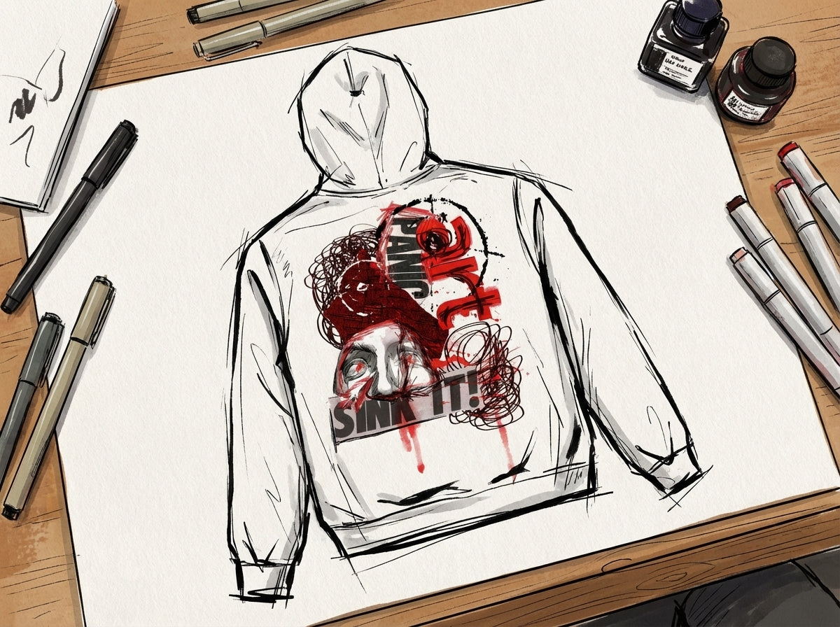 Art Sink It Heavyweight Hoodie