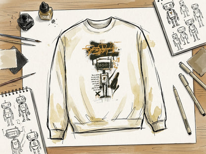 Sketchbot Sweet Dreams Heavyweight Sweatshirt
