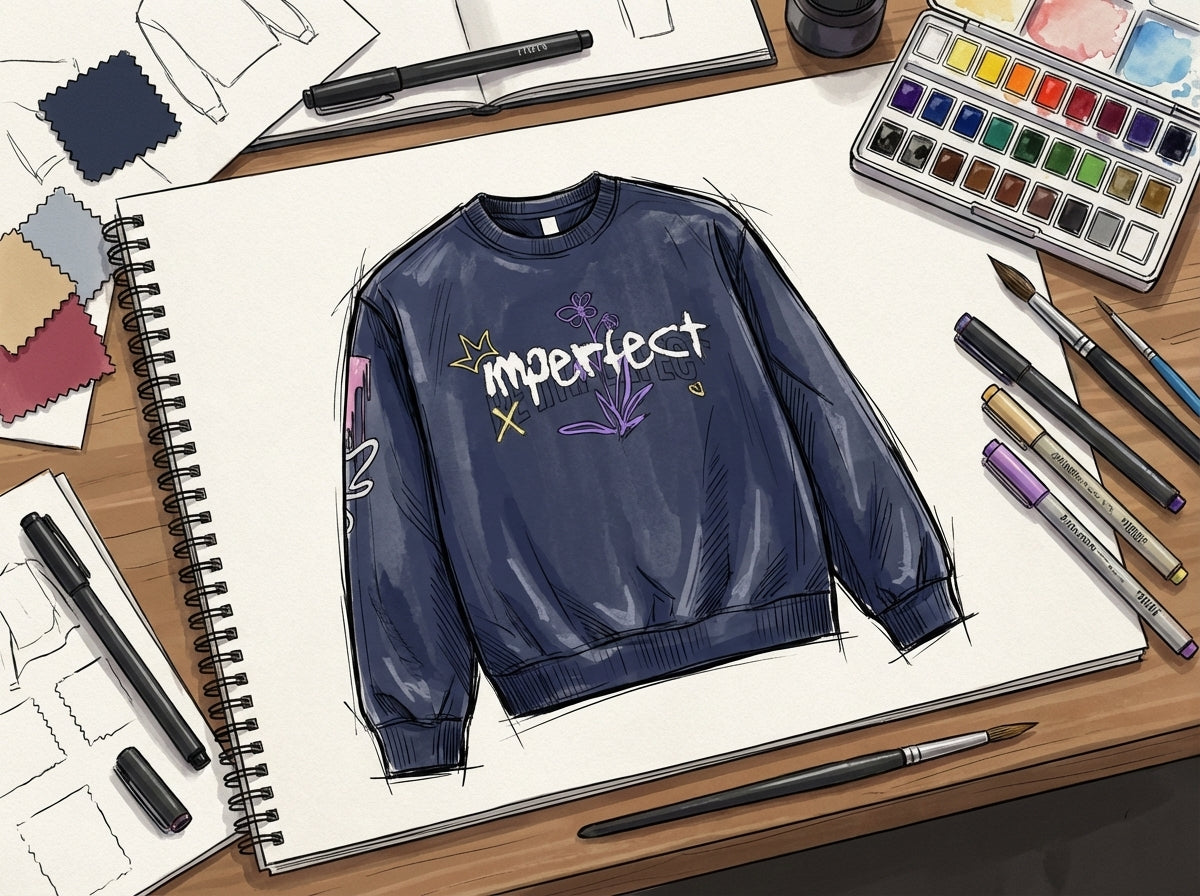 Be Imperfect Heavyweight Sweatshirt