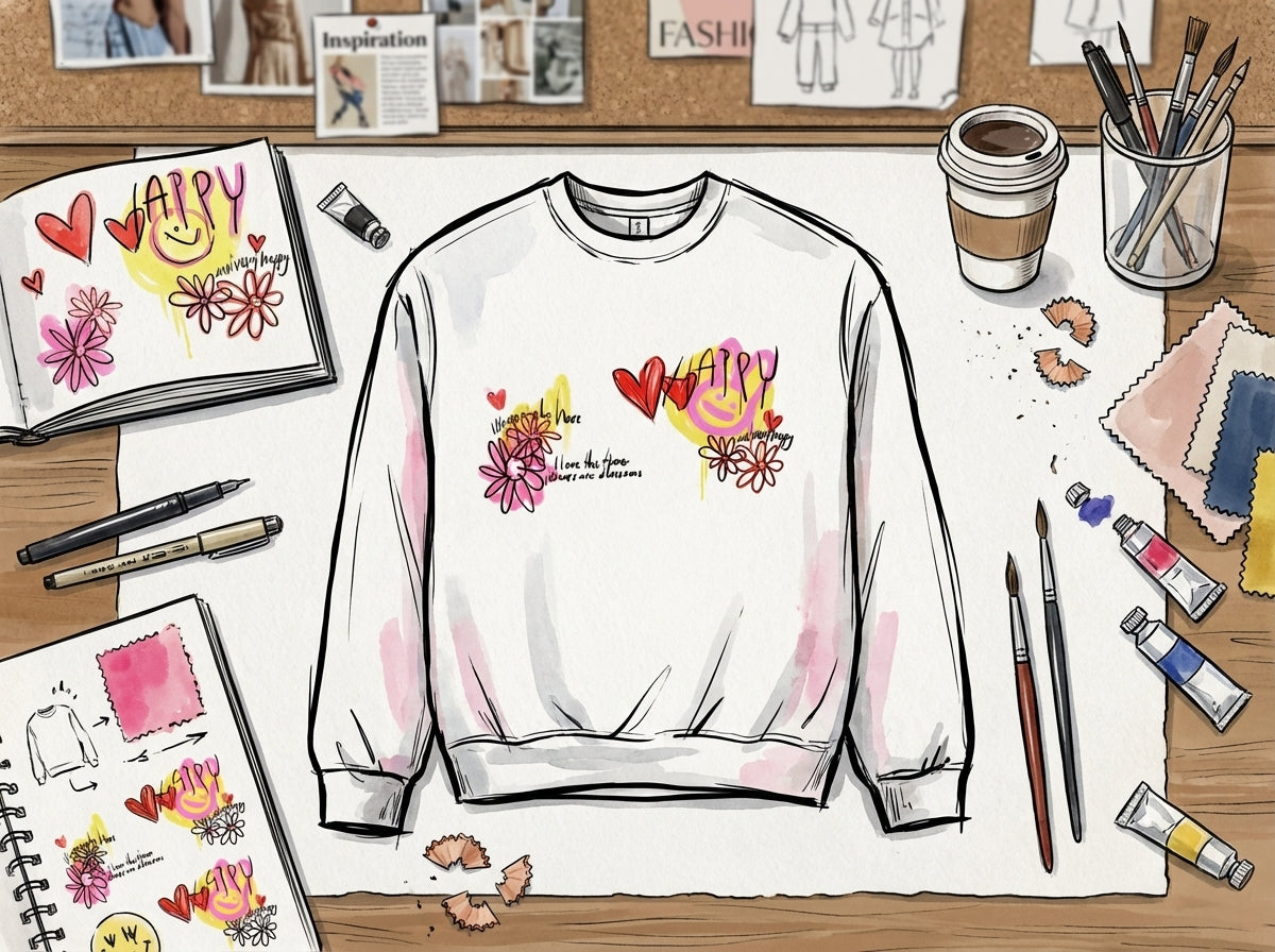 Sunny Bunny Heavyweight Sweatshirt