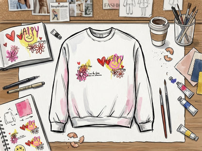 Sunny Bunny Heavyweight Sweatshirt